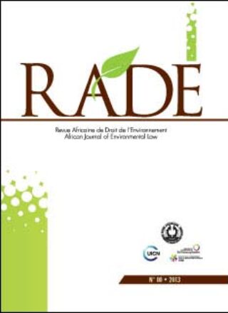 Revue Africaine de Droit de l&rsquo;Environnement – RADE – Numéro 00