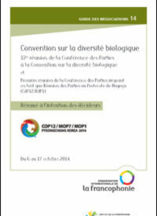 Résumé pour les décideurs – Conférence sur la diversité biologique