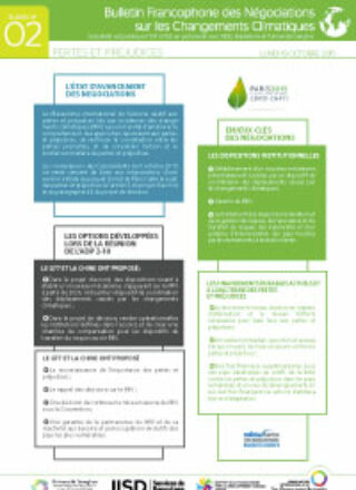 Bulletin No 02 – 19 octobre 2015