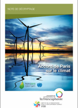 Note de décryptage de l&rsquo;Accord de Paris sur le climat