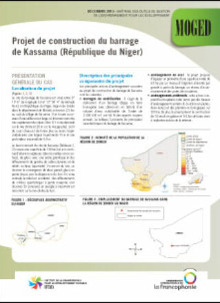 Fiche technique MOGED – Projet de construction du barrage de Kassama (République du Niger) – 2015
