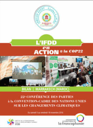L&rsquo;IFDD en ACTION @ la COP22