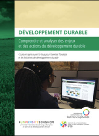 DÉVELOPPEMENT DURABLE – Comprendre et analyser des enjeux et des actions du développement durable