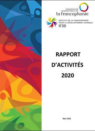 Rapport d’activités 2020 de l’IFDD