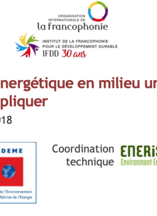 La transition énergétique en milieu urbain : initiatives à répliquer