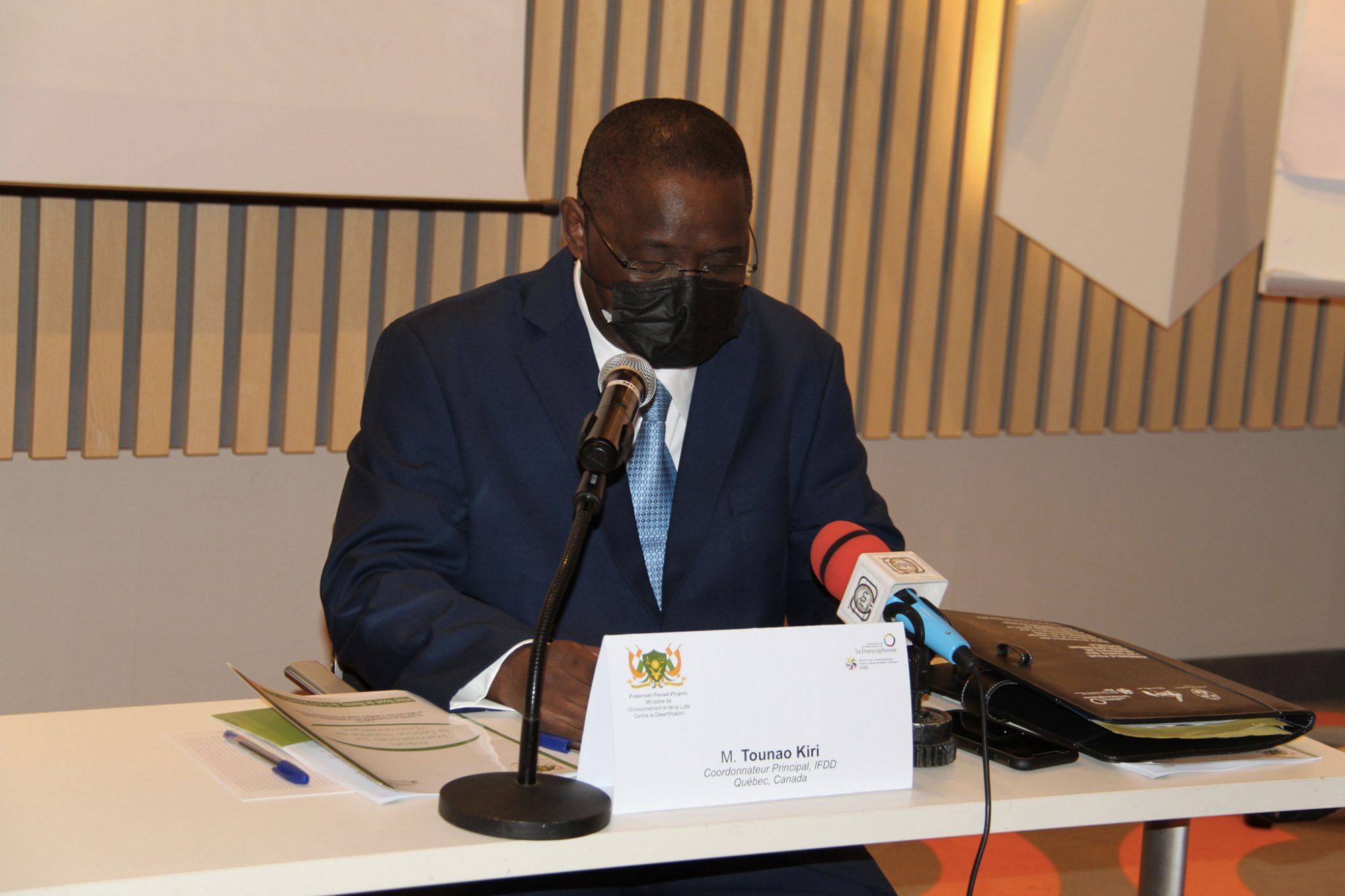 Allocution de Monsieur Tounao Kiri (IFDD)