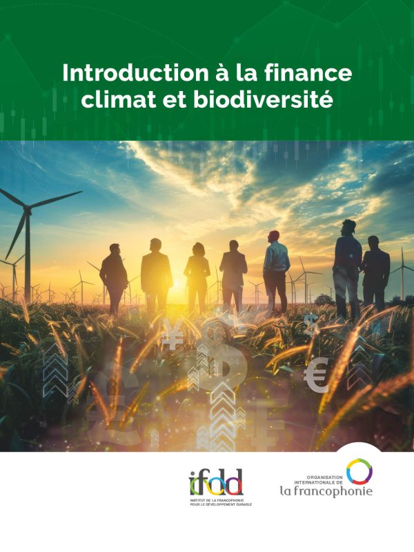 Couverture - Introduction à la finance climat et biodiversité