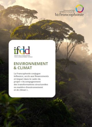 ENVIRONNEMENT ET CLIMAT