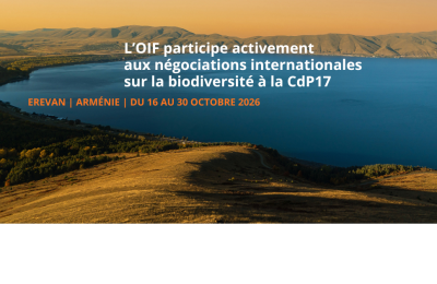 La Francophonie à la CdP17 biodiversité à Erevan